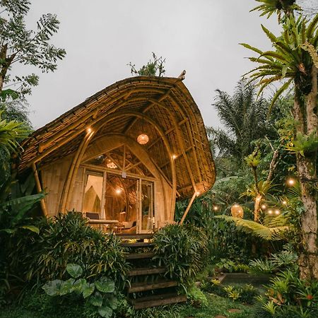 Arcada Bali Bamboo House Villa Sidemen  Buitenkant foto