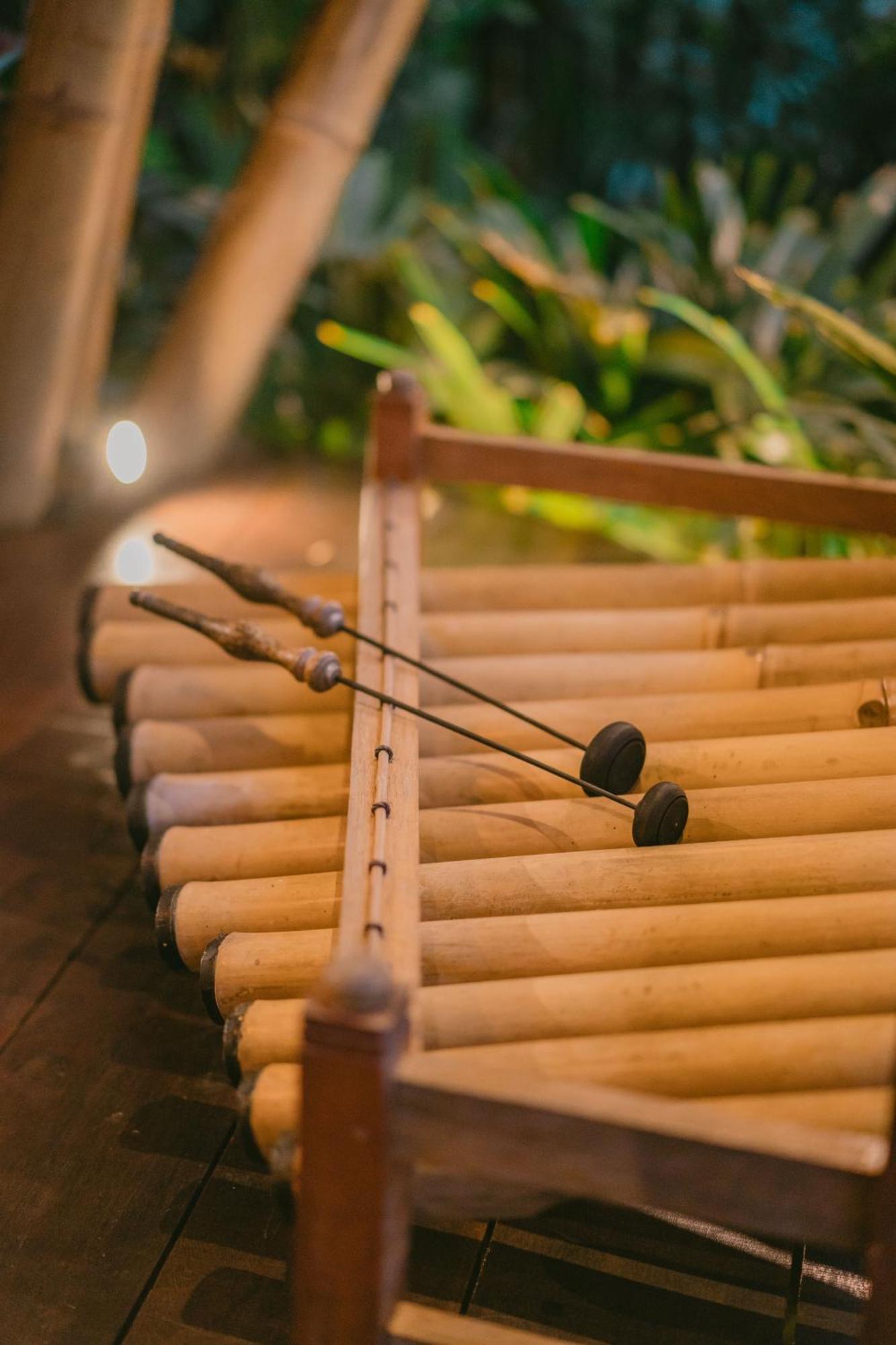 Arcada Bali Bamboo House Villa Sidemen  Buitenkant foto